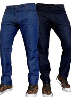 Pantalon Jeans Semi Chupin 3 Colores Talle 38 Al 50 Jeans710