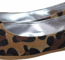 Zapatos Balerinas Chatitas Si Taco En Animal Print Leopardo