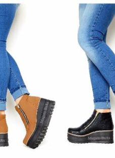 Zapatos Botas  Mujer Charritos Tachas Otoño-invierno 2017