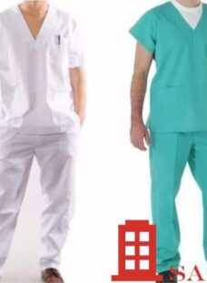 Ambos Medicos Uniformes Enfermera Veterinario Farmacia
